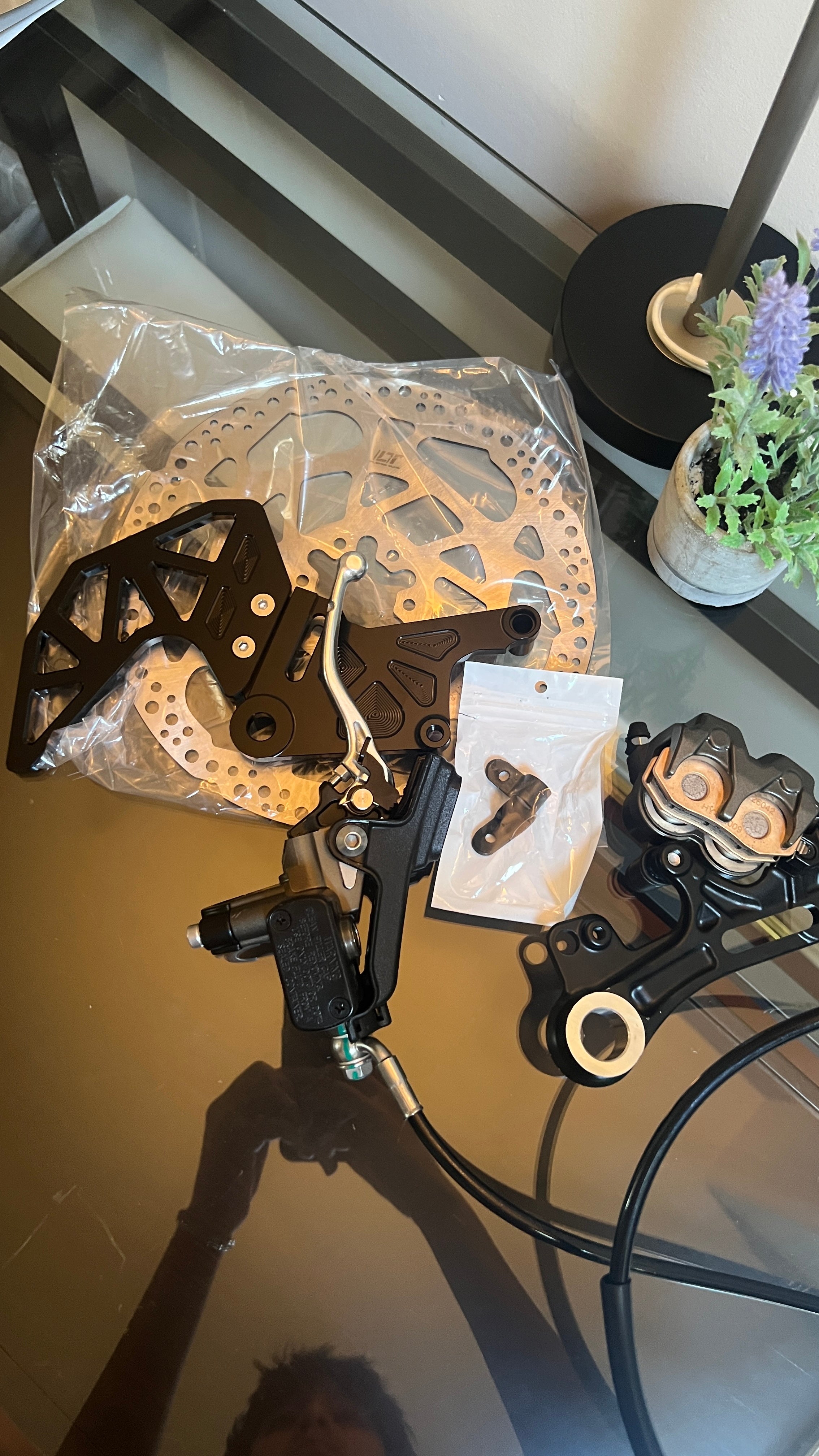 Pre-Bled Ultra Bee Rear Brake Kit for Surron LBX, Talaria X3, MX3, And MX4