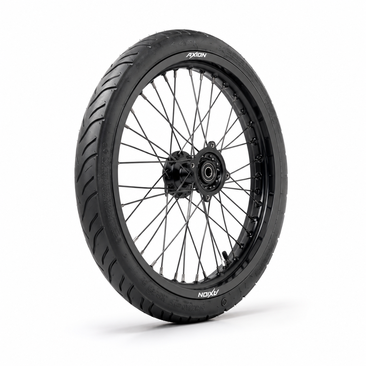 14/17-Inch Front & Rear 90/90-14 80/90-17 Inner Tube Fit for Yozma/Strike Shadow With Axion Logo Engraved