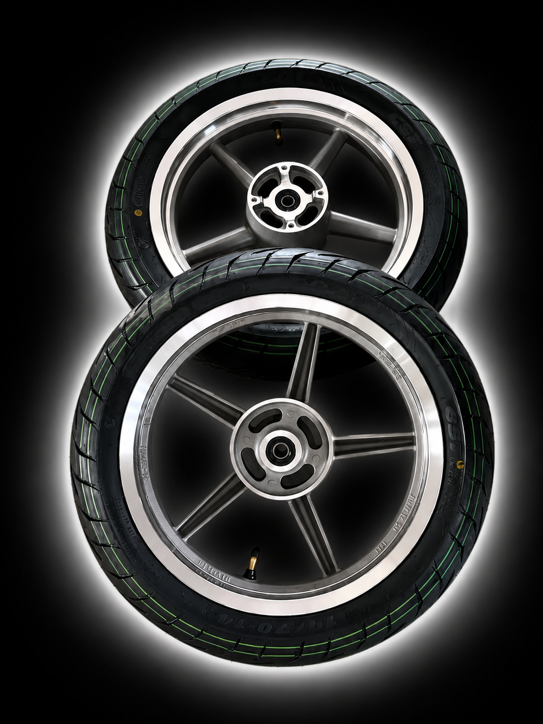 14 Inch CST SuperMotos For The Yozma IN10/IN10 Pro, Valtinsu EM-5/EM-5 Pro, Qronge X1M, Heybike Villain, Strike Shadow 48/60v, And Tuttio Soleil 01