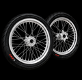 2026 New Supermoto for Ultra Bee Wheels Chrome Front 100/80-17 with CST Tire Rear 130/70-17 With CST
Tire Sword