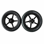 14 Inch Kenda Curve Supermoto Wheels 110/70-14 & 120/70-14Tires for Tuttio, Yozma, Razor With Customizable Sprocket