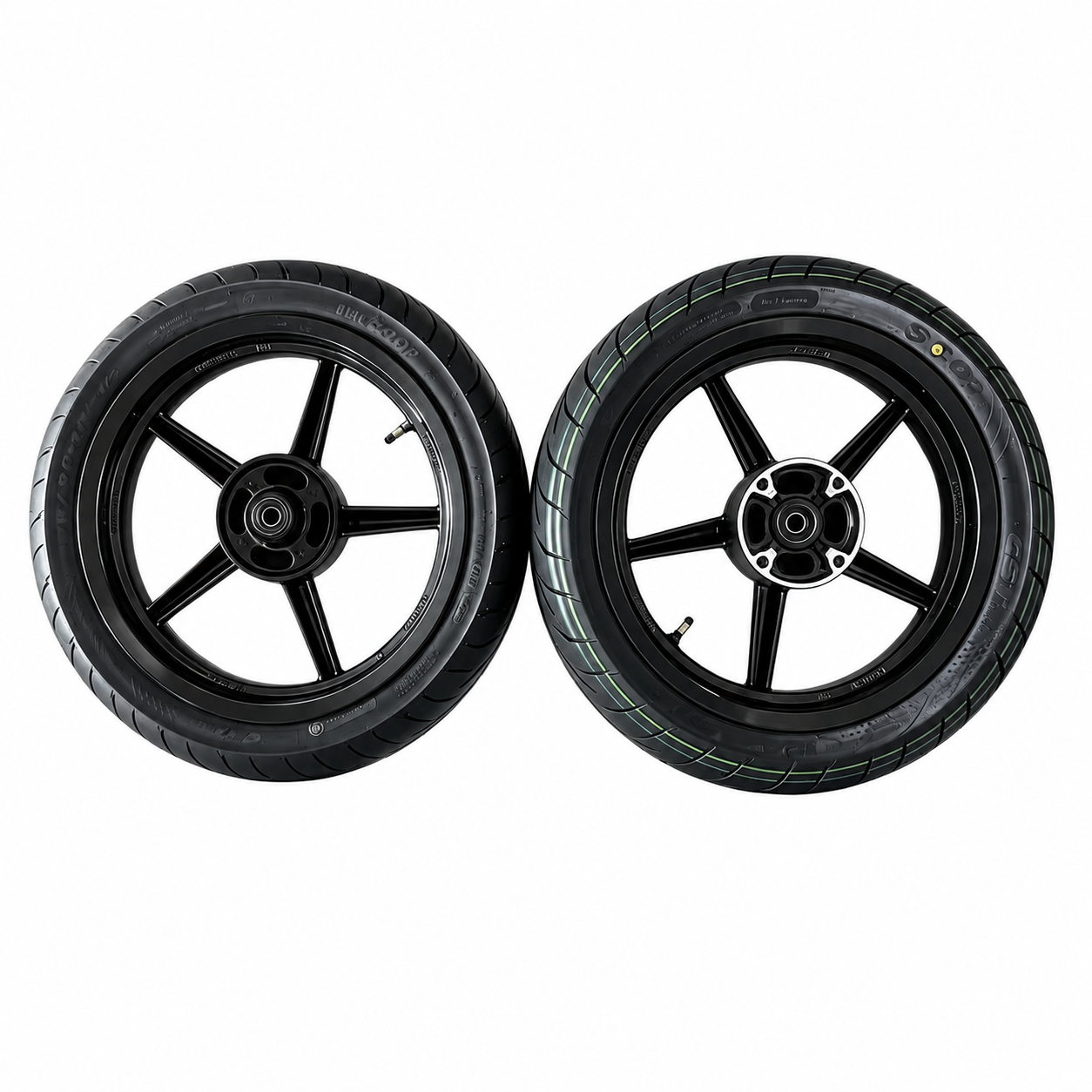 14 Inch Supermoto Wheels 110/70-14 & 120/70-14Tires for Tuttio, Yozma, Razor With Customizable Sprocket