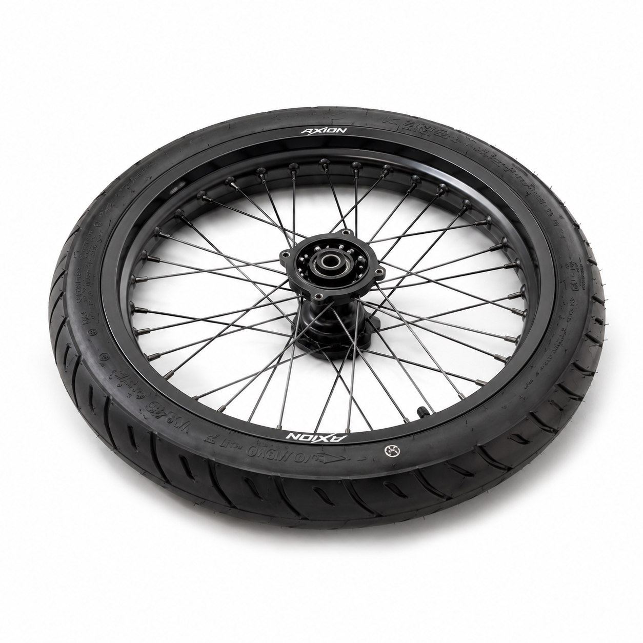 14/17-Inch Front & Rear 90/90-14 80/90-17 Inner Tube Fit for Yozma/Strike Shadow With Axion Logo Engraved