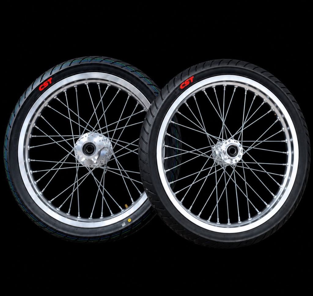 2026 Chrome SuperMoto Wheel for Talaria xxx, Mx3,  Mx4, Mx5, LBX light Bee, 79 bike Wheels 70/90-17 90/80-17