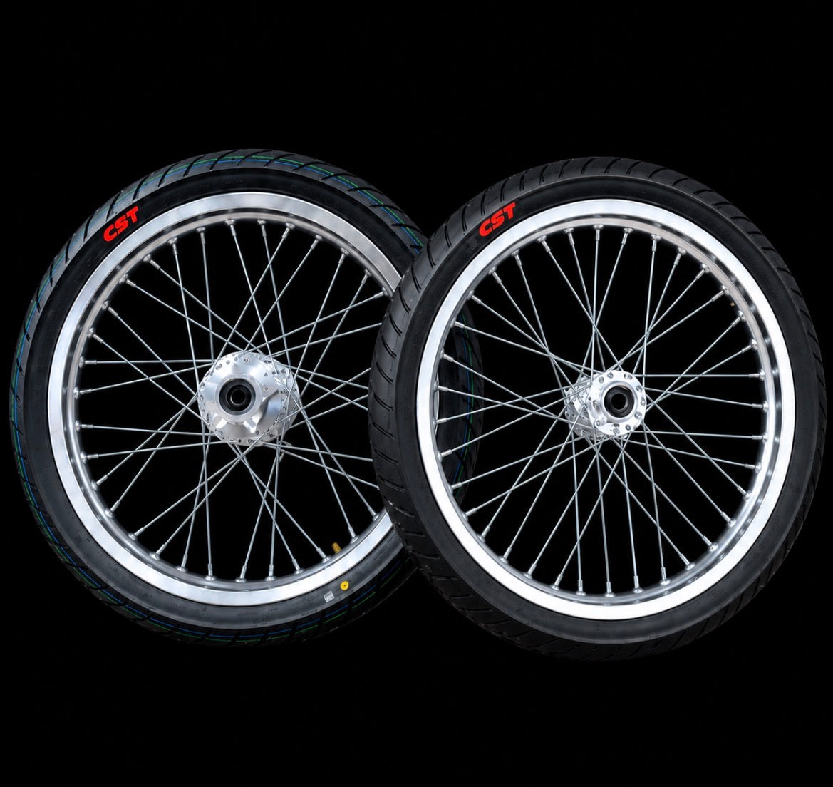 2026 Chrome SuperMoto Wheel for Talaria xxx, Mx3,  Mx4, Mx5, LBX light Bee, 79 bike Wheels 70/90-17 90/80-17