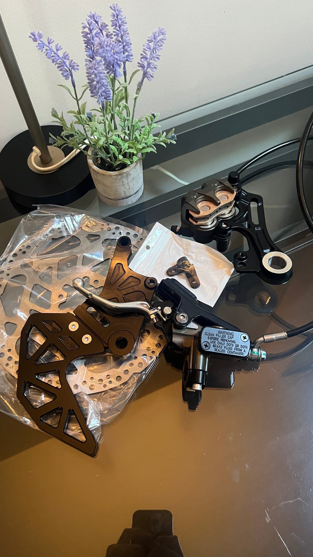 Pre-Bled Ultra Bee Rear Brake Kit for Surron LBX, Talaria X3, MX3, And MX4